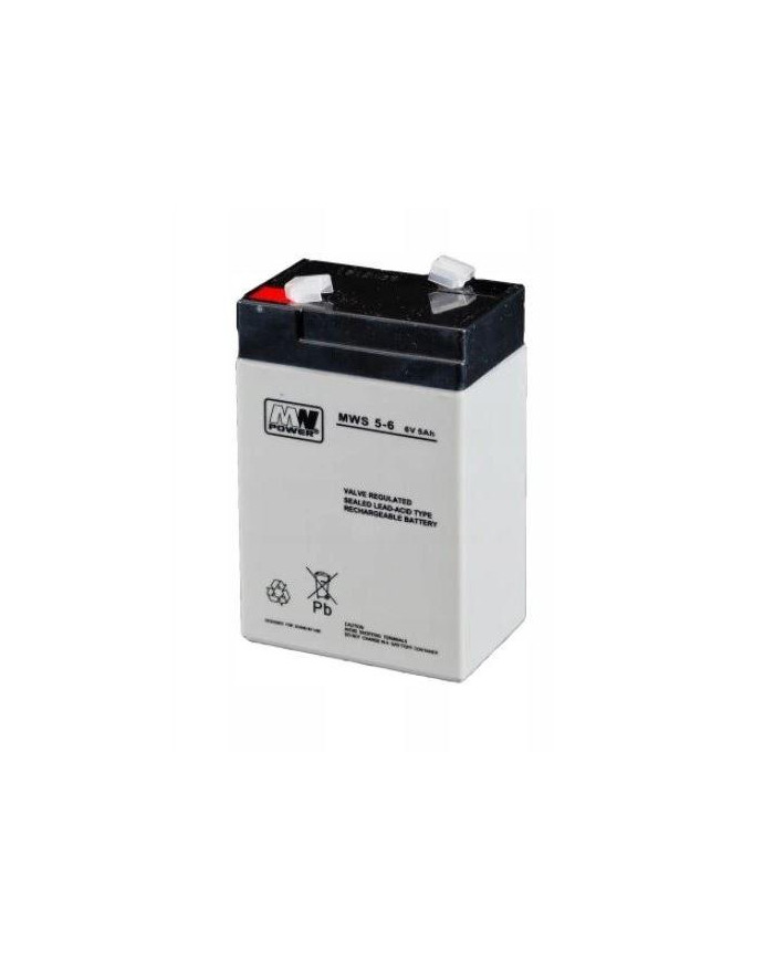 Green Cell Batteria AGM VRLA 6V 5Ah Terminali F1/T1