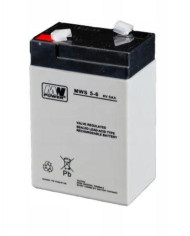 Green Cell Batería AGM VRLA 6V 5Ah Terminales F1/T1