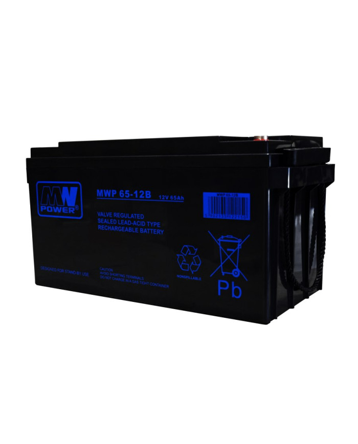 Μπαταρία MW Power MWP 65-12B VRLA (AGM) 12V 65Ah