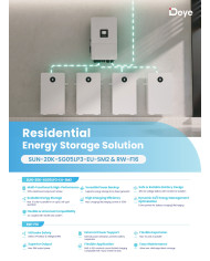 Deye RW-F16 Spring Series Madalpinge LiFePO4 Aku 51.2V 16kWh