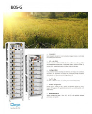 DEYE 3U-LRACK Rack för BOS-GM5.1 HV Batterier