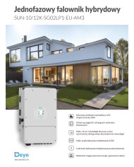 DEYE SUN-12K-SG02LP1-EU 12kW Hibridni Razsmernik