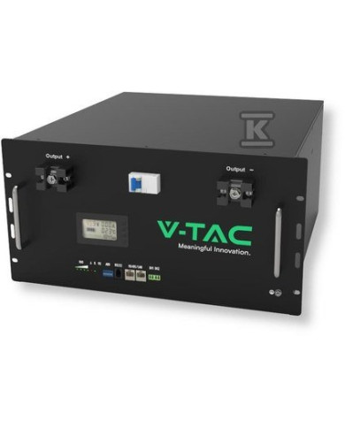 V-TAC Single-Phase Energy Storage 9.6kWh RACK 48V 200Ah LiFePO4 VT-48200B