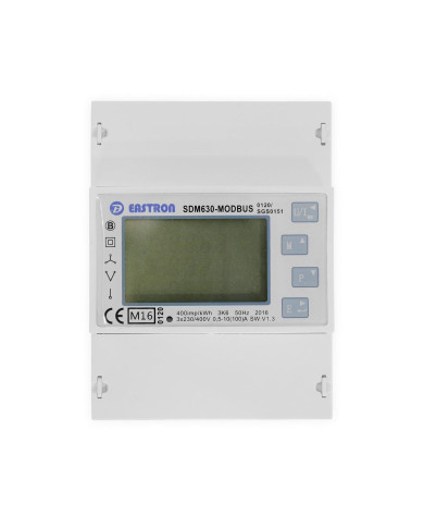 Solplanet Eastron SDM630 Modbus 3‑faasiline energiamõõtur
