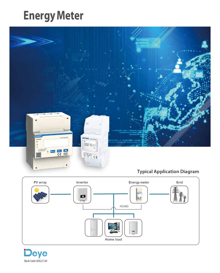 Solplanet Eastron SDM630 Modbus 3‑faasiline energiamõõtur