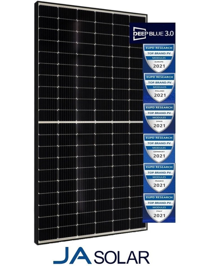 JA SOLAR JAM60S20-HC MONO 380W MR Black frame