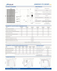 JA SOLAR JAM60S20-HC MONO 385W MR Black frame