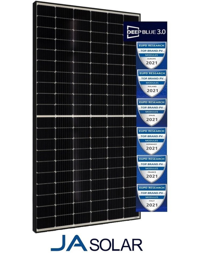 JA SOLAR JAM54S30-HC MONO 410W MR Cornice Nera