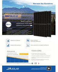 JA Solar JAM54S30-HC MONO 420W GR Sort Ramme