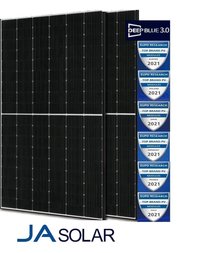 JA Solar JAM54S30-HC MONO 420W GR Černý Rám