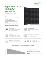 Jinko JKM480N-60HL4-V Tiger Neo N-Type 480W Juodas rėmas