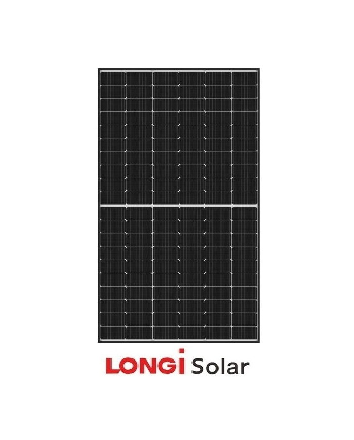 LONGI LR5-66HIH 9BB Half Cut MONO 500W Must raam