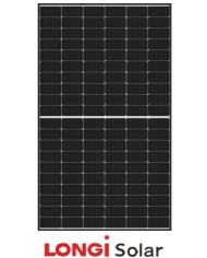 LONGI LR5-66HIH 9BB Half Cut MONO 500W Must raam