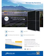 JA Solar JAM66S30-HC MONO 505W MR Schwarze Rahmen
