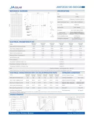 JA SOLAR JAM72D30-550/GB Módulo Bifacial Doble Cristal 550W