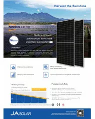 JA SOLAR JAM72S30-HC MONO 550W MR