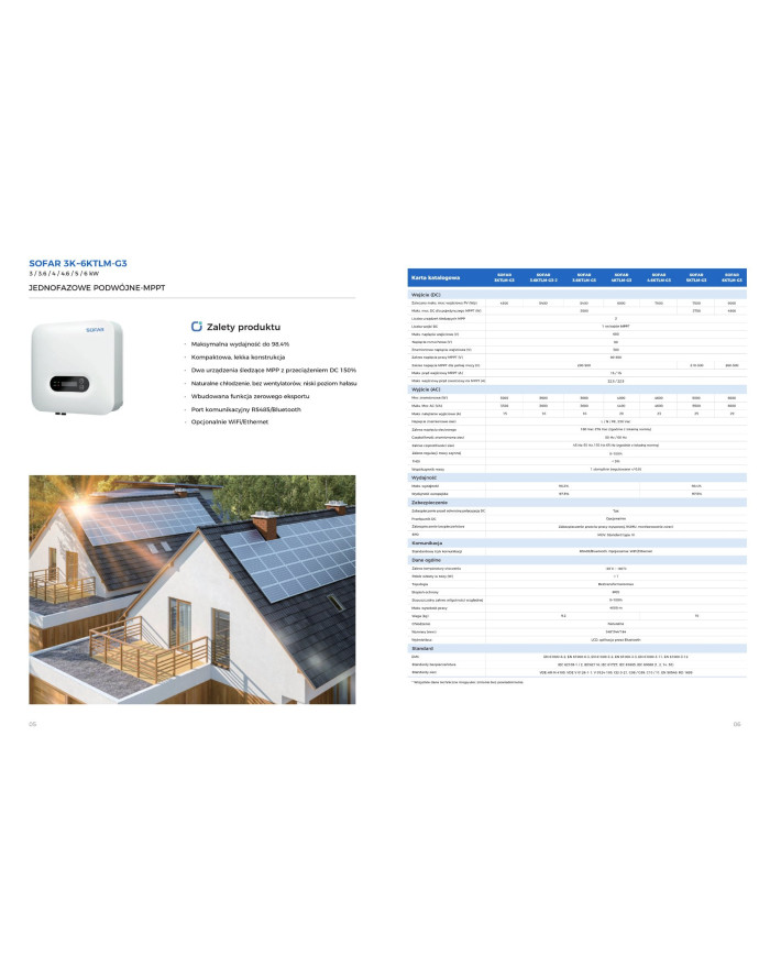 SOFAR 3.6KTLM-G3 Single-phase 2xMPPT
