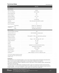 Deye RW-F10.2-B 10.24 kWh LiFePO4 thuis opslagsysteem