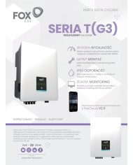 FoxESS T3-G3 3 kW trefas solcellsväxelriktare