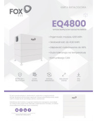 Módulo de batería de alto voltaje FoxESS EQ4800-M 4,66 kWh