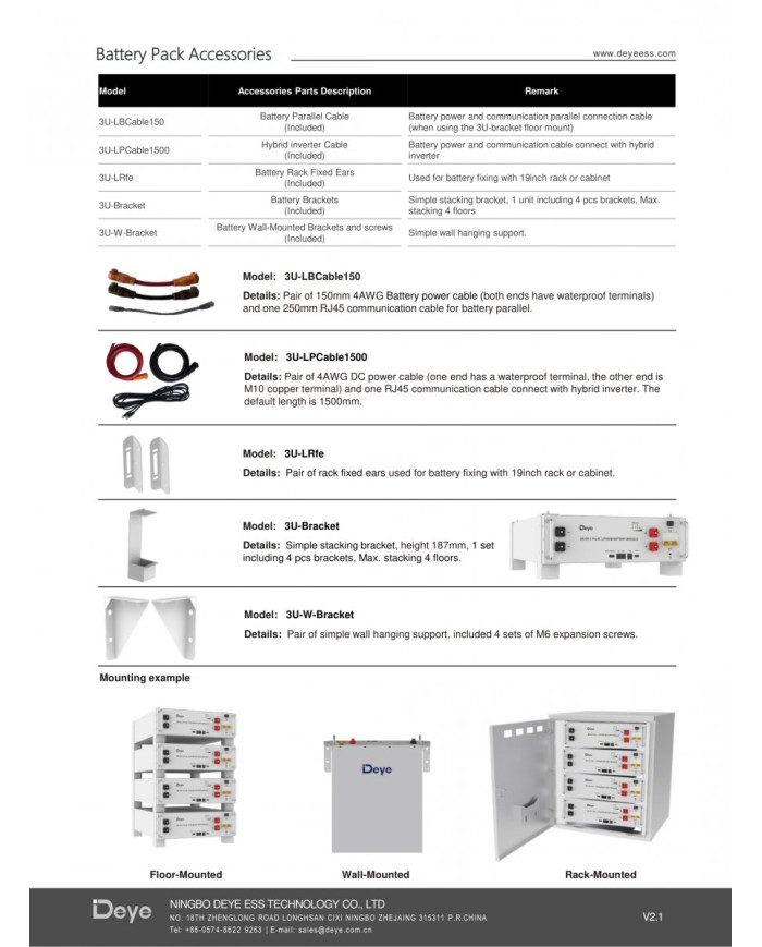 Baterijski modul LiFePO4 DEYE SE-G5.1 Pro-B 5,12 kWh