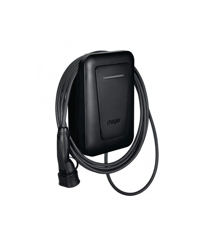 Hager witty one 11 kW 3-faasiline RFID Bluetooth Type 2 kaabel 6,5 m XVR111C