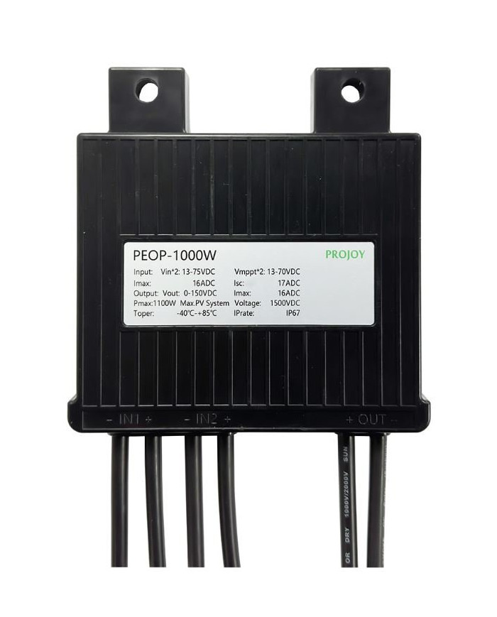 PROJOY PEOP1000 PV Power Optimizer 2-Channel 2×500 W 1000 W