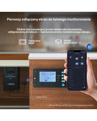 Camos CM-510 sistema de câmara de marcha-atrás RearView com caixa de monitor preta