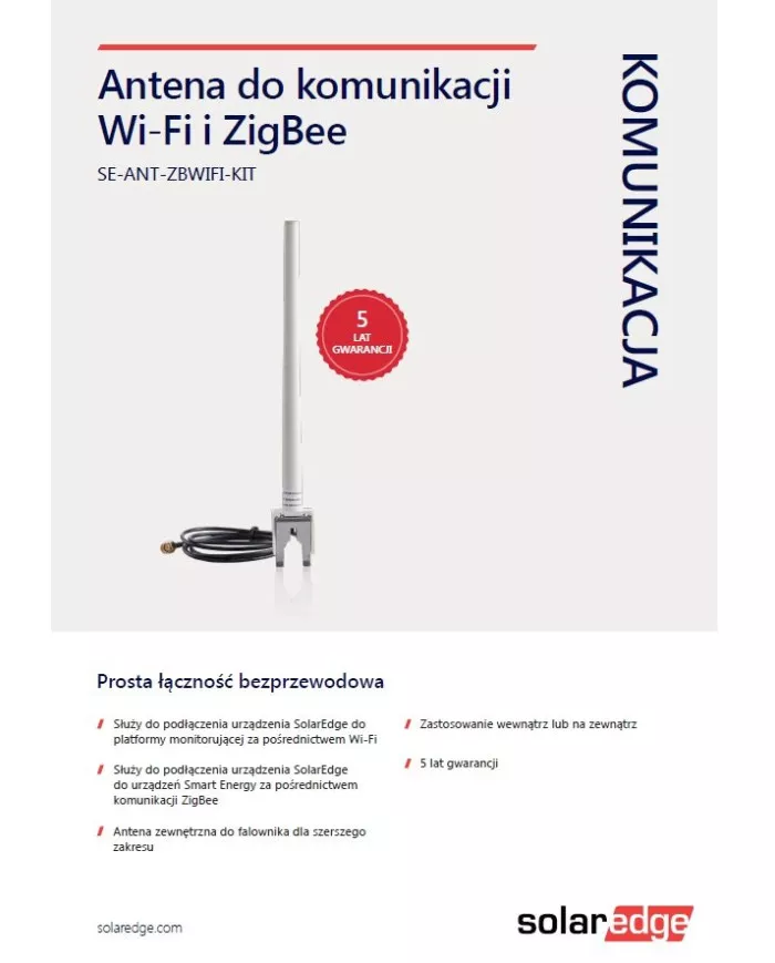 SolarEdge Antenne für Wi-Fi und ZigBee