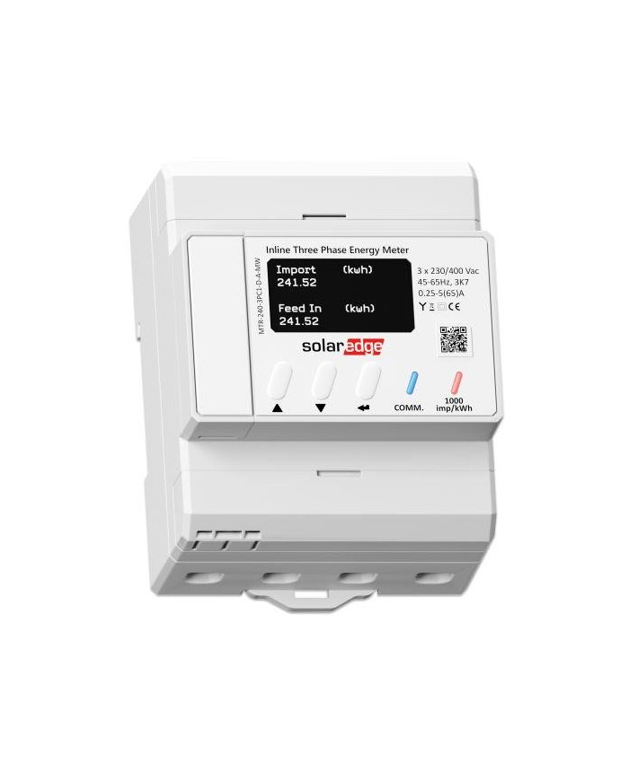 SolarEdge MTR-240-3PC1-D-A-MW MTR EU3 izravni trofazni mjerač energije, 65 A, 230/400 V (Energy Net)