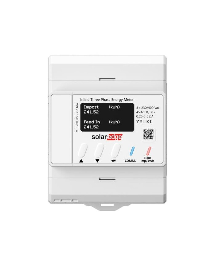 SolarEdge MTR-240-3PC1-D-A-MW MTR EU3 izravni trofazni mjerač energije, 65 A, 230/400 V (Energy Net)