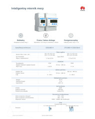 Huawei DTSU666-H 250A/50mA, 3-phase energy meter (with current transformers)