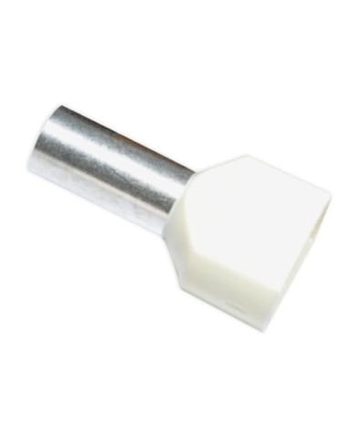 Opakowanie Dubultā izolētā vada uzmava 2x16 mm², 50 gab