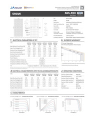 JA Solar JAM72D40 Bifacial 580W Silver Frame