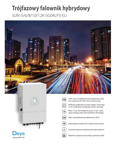DEYE SUN-5kW-SG04LP3-EU 5 kW