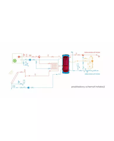 Hybrid water heater 200L