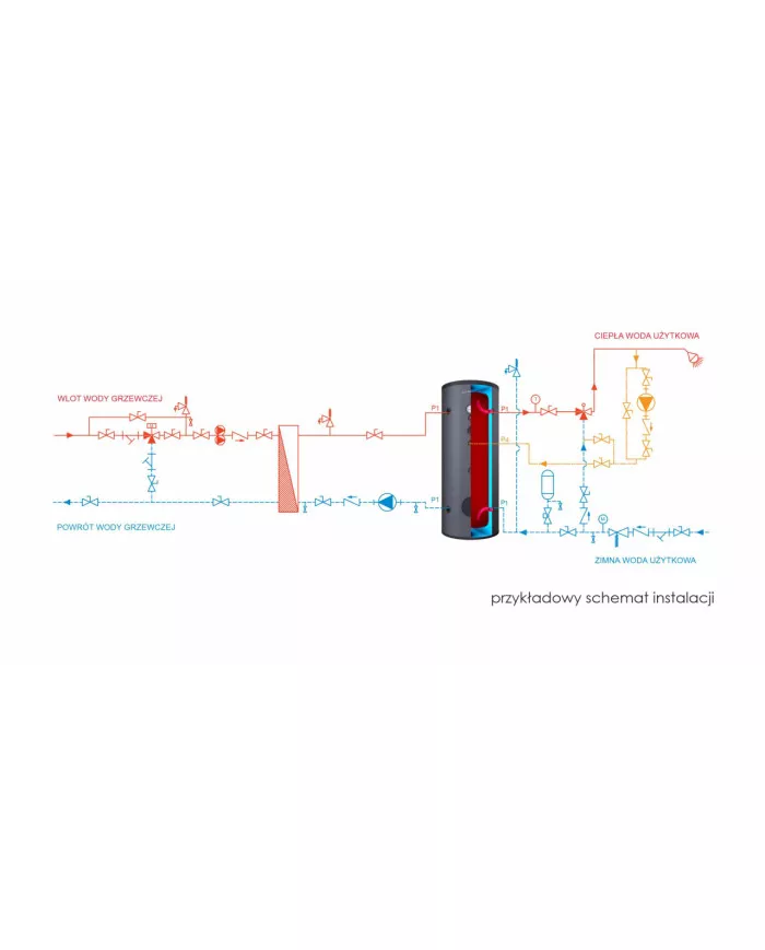 stainless steel hot water tank 300l