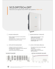 Sungrow SG3.0RT AFCI (WiFi, LAN, SPD typ II, DC switch, PID)