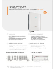 Sungrow SG15.0RT AFCI (WiFi, LAN, SPD typ II, DC switch, PID)