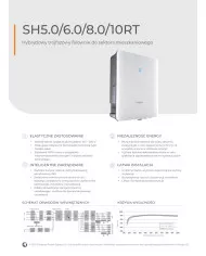 Sungrow SH10RT 12 kW Hybridní Invertor