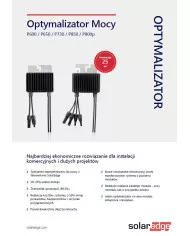 Optimizator de putere SolarEdge P850-4R MXM BY