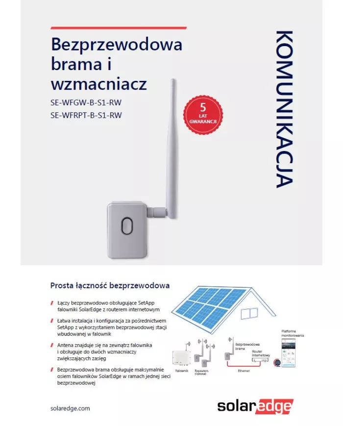 SolarEdge WFGW-B-S1-RW WiFi Gateway