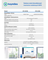 HOYMILES DTU-Lite-S stebėjimo modulis – iki 99 PV modulių, Wi‑Fi/Sub‑1G