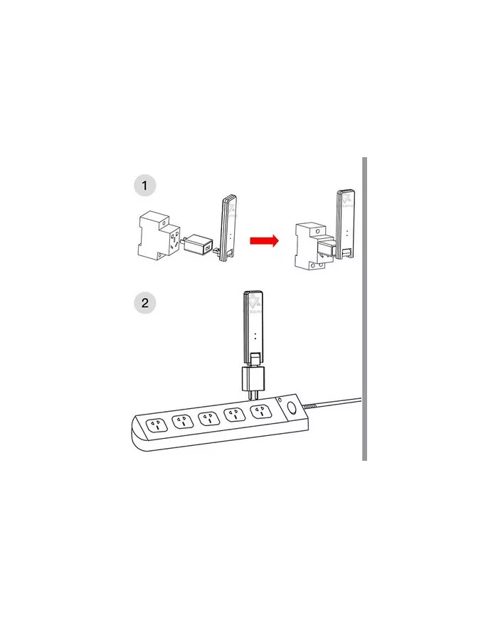 HOYMILES DTU-Lite-S Monitoring Modul (99 napelemes modulhoz)