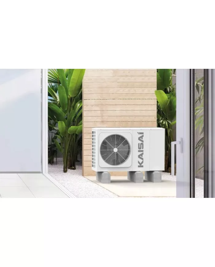 KAISAI Monoblock Varmepumpe 8kW KHC-08RY3-B 3-Faser