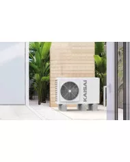 KAISAI Monoblock Varmepumpe 8kW KHC-08RY3-B 3-Faser