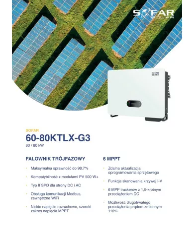 SOFAR 80KTL-X-G3 80 kW