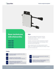 HOYMILES Mikroinwerter HMS 350-1T 1F (1*470W)