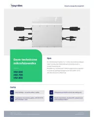 HOYMILES Micro-onduleur HM-800 1F (2*500W)