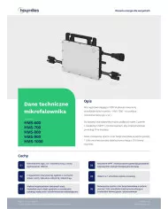HOYMILES Mikroinvertor HMS 800-2T 800 VA